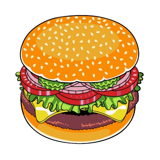 Promotional Custom Shaped Burger